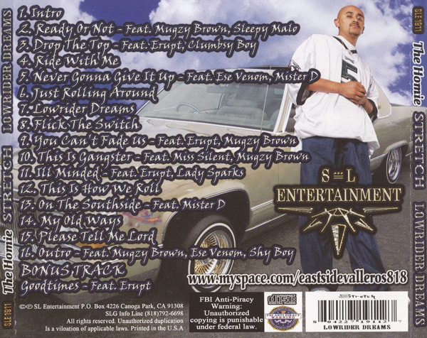 The Homie Stretch - Lowrider Dreams Chicano Rap